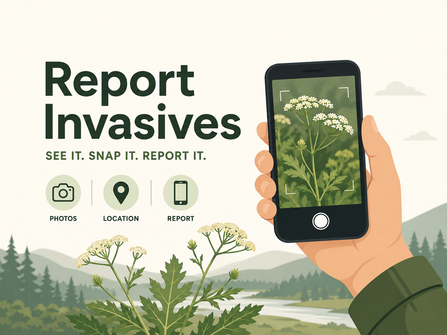 report invasives